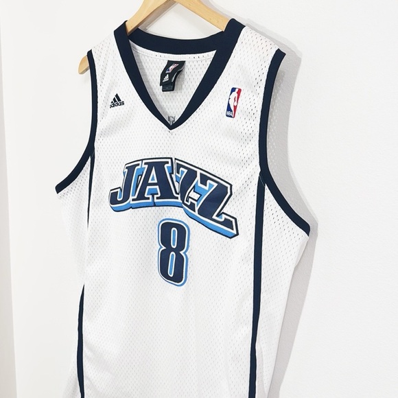 Adidas JAZZ NBA #8 Team Jersey “Williams” Size Large Like New! - Picture 2 of 8